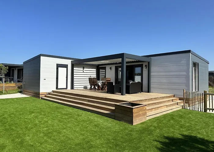 Chalet Pour 6 Dans Avec Piscine Brétignolles-sur-Mer