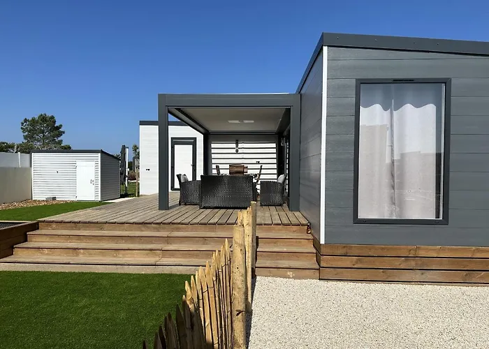 Chalet Pour 6 Dans Avec Piscine Brétignolles-sur-Mer